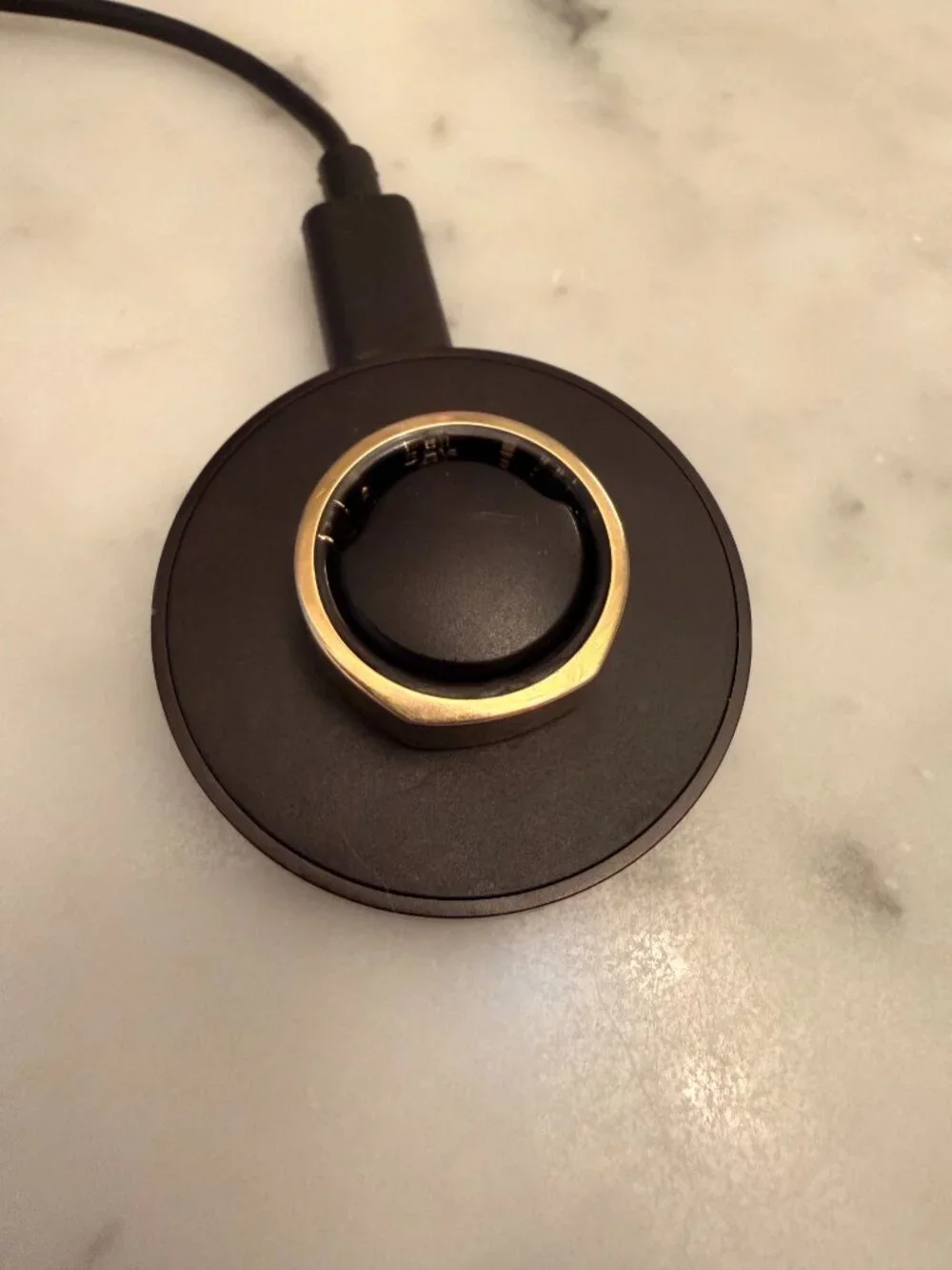 Gold Size 9 Oura Ring Generation 3 w/ Charger